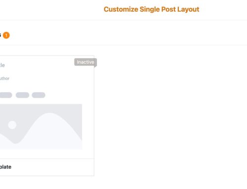 How to Apply a Template for All Posts in UX Builder